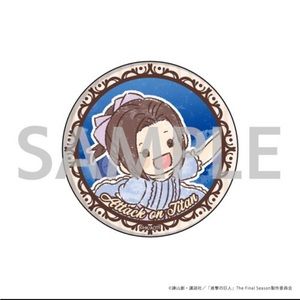 Attack on Titan Sasha Blouse GraffArt Can Badge Shingeki no Kyojin Douwa ver